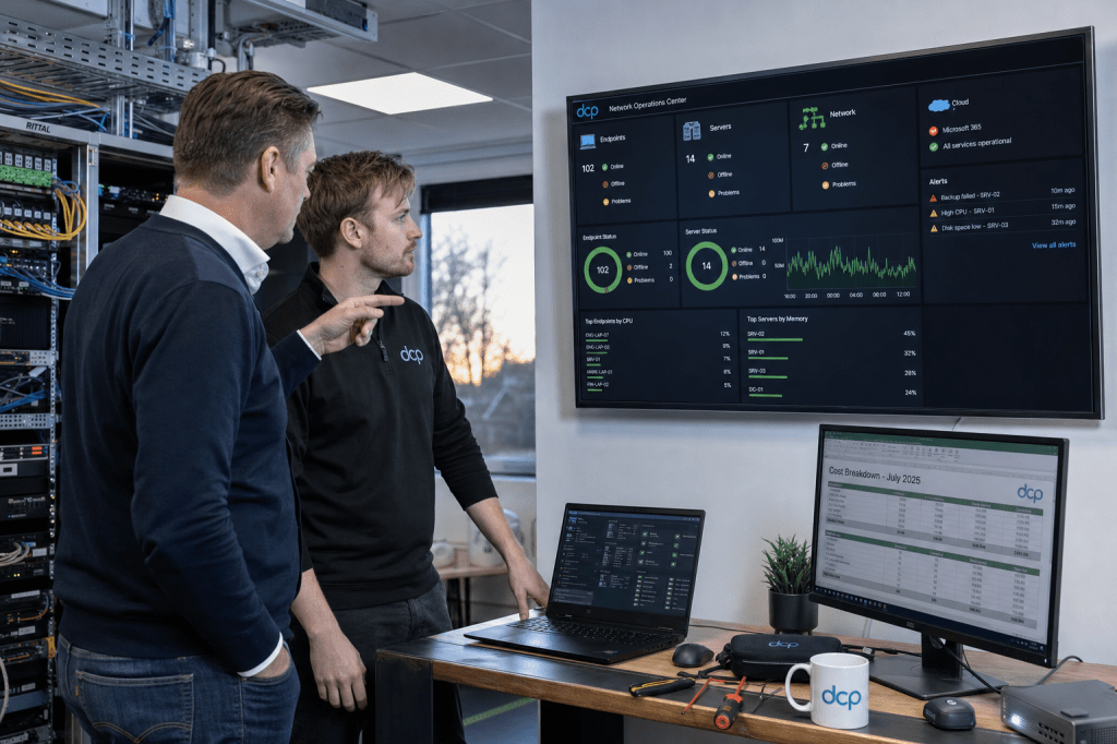 Wat houdt volledig IT-beheer precies in, welke taken vallen eronder (werkplekken, servers, netwerk, cloud) en welke kosten kun je realistisch&nbsp;verwachten?