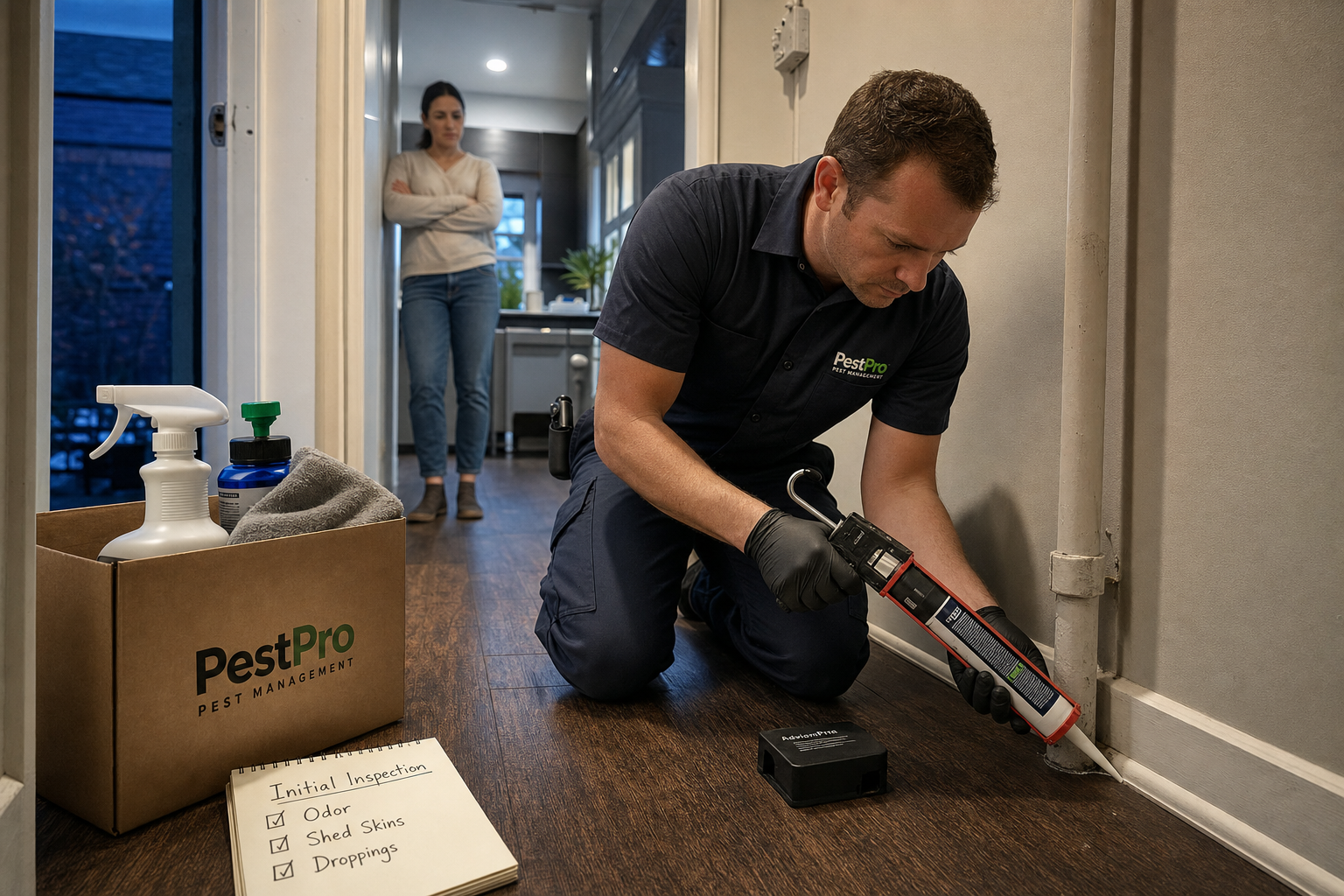 Eerste stappen bestrijding kakkerlakken